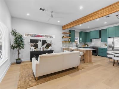 Primary bedroom at 1209 Canterbury St - 4 bed 3 bath home