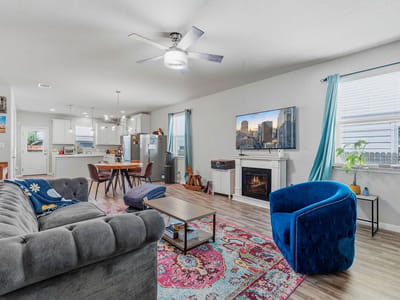 Living area at 1209 Dawson Dune Cv - 3 bed 2 bath home