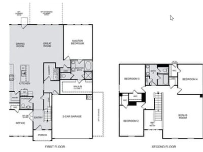 Kitchen at 121 Andesite TRL - 4 bed 2 bath home