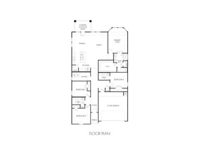 Living area at 121 Antioch Colony DR - 4 bed 3 bath home