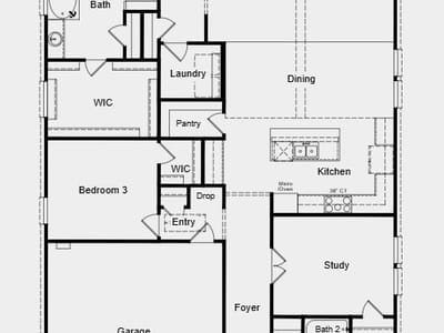 Living area at 121 Jagged Iron TRCE - 3 bed 2 bath home