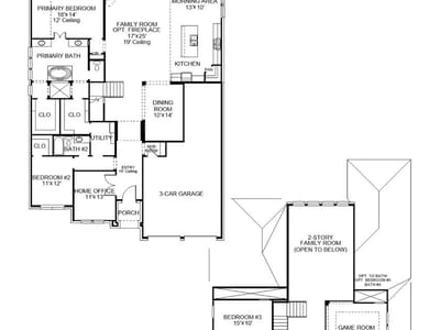 Living area at 121 Leaning Rock Rdg - 4 bed 3 bath home