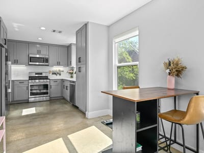Primary bedroom at 1210 Luna St Unit #2 - 2 bed 2 bath home