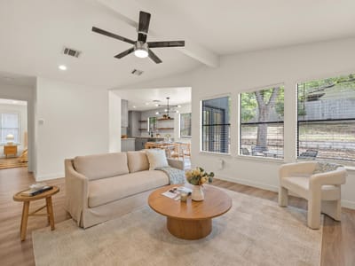 Primary bedroom at 12107 Shropshire BLVD - 3 bed 2 bath home
