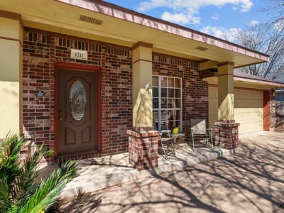 Primary bedroom at 1211 Sugarberry Dr - 4 bed 2 bath home