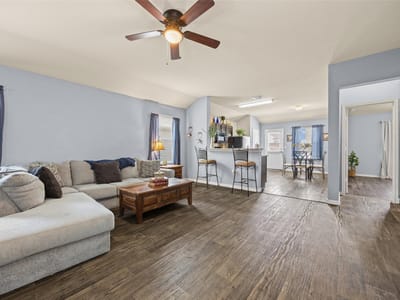 Primary bedroom at 12113 Stoneridge Gap LN - 3 bed 2 bath home
