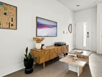 Primary bedroom - 1213 Eleanor St Unit #B Primary bedroom at 1213 Eleanor St Unit #B - 2 bed 2 bath home