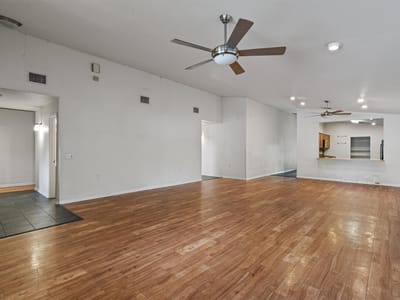 Living area at 1213 Justin LN - 5 bed 2 bath home