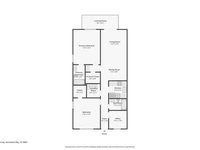 Living area at 1214 Hi Stirrup Unit #100 - 2 bed 2 bath home