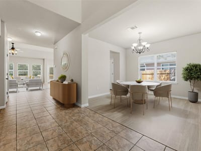Living area at 1216 Willowbrook DR - 4 bed 3 bath home