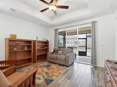 Living area at 122 Clay Hill St - 2 bed 2 bath home