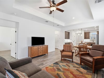 Primary bedroom at 122 Clay Hill St - 2 bed 2 bath home
