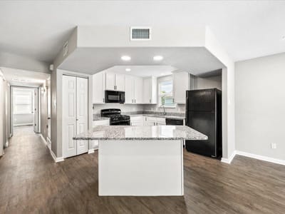 Primary bedroom at 122 Rush Hvn Unit #F093 - 3 bed 3 bath home
