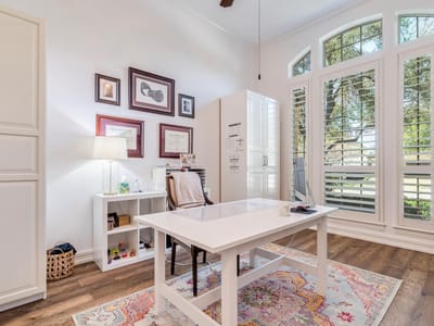 Primary bedroom at 12212 Azure Shores CT - 5 bed 5 bath home