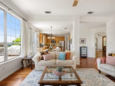 Living area at 12217 Lake Stone DR - 5 bed 4 bath home