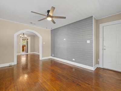 Living area at 1223, 1223 1/2 & 1225 S Austin Ave - Morrow Add, Georgetown, TX