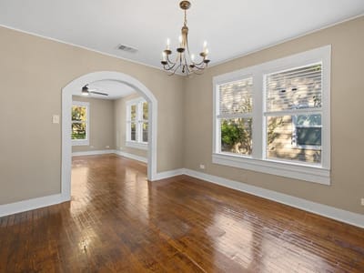 Primary bedroom at 1223, 1223 1/2 & 1225 S Austin Ave - Morrow Add, Georgetown, TX