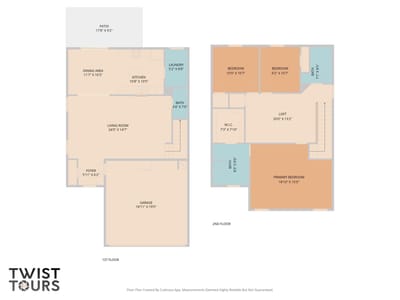 Primary bedroom at 12241 Paloma Blanca Way - 3 bed 2 bath home