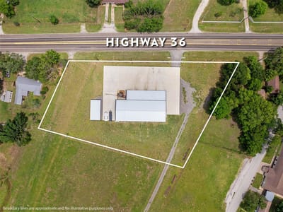 Primary bedroom at 1229 State Highway 36 N - N/A, Caldwell, TX