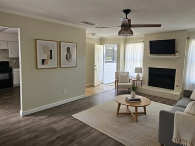 Primary bedroom at 12301 Deer Falls Dr Unit #A & B - Hunters Chase, Austin, TX