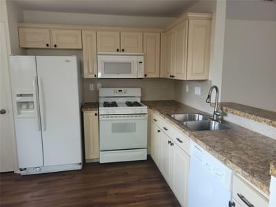 Primary bedroom at 12301 Furrow CV Unit #B - 2 bed 1 bath home
