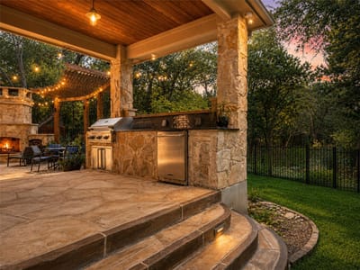 Living area at 12308 Terranova CV - 5 bed 4 bath home