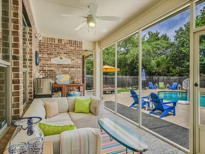 Primary bedroom at 12312 Montclair Bnd - 5 bed 4 bath home