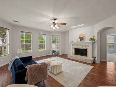 Living area at 12316 Carlsbad Dr - 4 bed 3 bath home