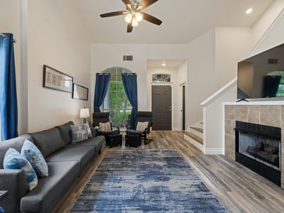 Primary bedroom at 1232 Brashear LN - 3 bed 2 bath home