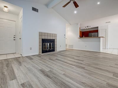 Primary bedroom at 12323 Tomanet TRL - 2 bed 2 bath home