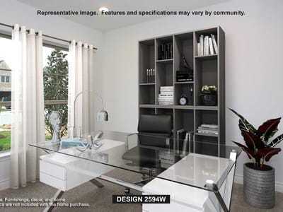 Primary bedroom at 124 Bright Light WAY - 4 bed 3 bath home