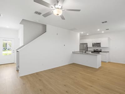 Living area at 124 Desert Hare Dr - 3 bed 2 bath home