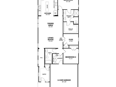 Bathroom at 124 Desert Zinnia Cv - 2 bed 2 bath home