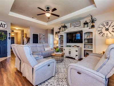 Primary bedroom at 124 Thrasher CV - 3 bed 2 bath home
