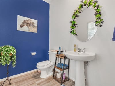 Primary bedroom at 124 Zion DR - 3 bed 2 bath home