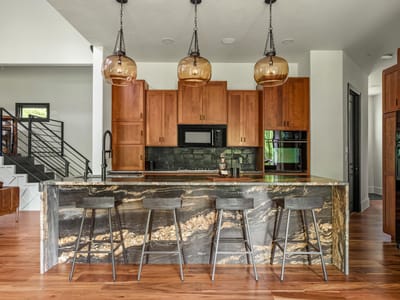 Living area at 12417 River BND Unit #8 - 5 bed 5 bath home