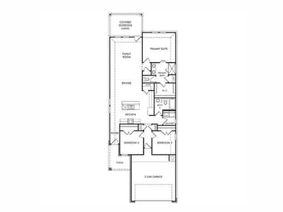 Living area at 12424 Saint Thomas DR - 3 bed 2 bath home