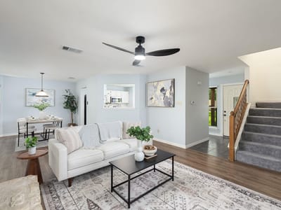 Primary bedroom at 12609 Cantle TRL - 3 bed 2 bath home