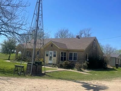 Primary bedroom at 12610 Pecan School Road - 2 bed 2 bath home