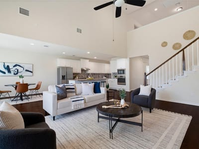 Living area at 12613 Twisted Root DR - 4 bed 3 bath home