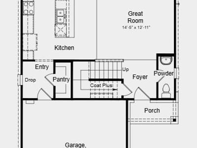 Living area at 127 Bayou Mint BLVD - 3 bed 2 bath home
