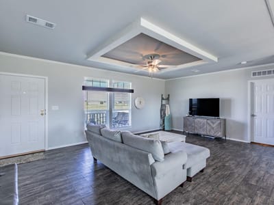 Living area at 127 Dockal DR - 4 bed 2 bath home