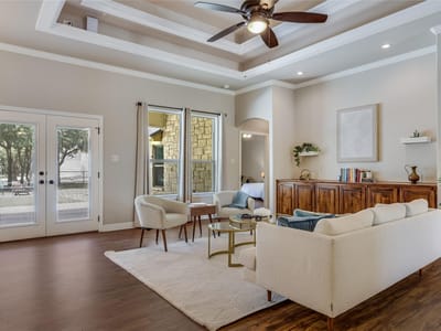 Primary bedroom at 127 Palomino CV - 3 bed 2 bath home