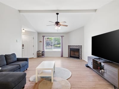 Living area - 12700 La Salle Dr Living area at 12700 La Salle Dr - 3 bed 2 bath home