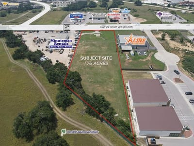 Primary bedroom at 12700 W State HWY 29 Hwy - yes, Liberty Hill, TX