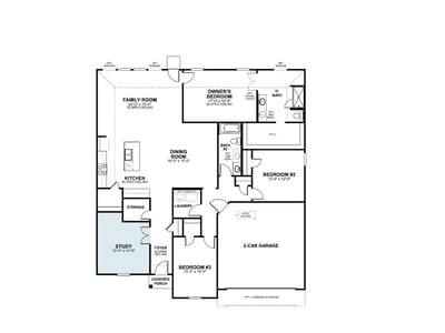 Kitchen at 12717 Setting Peak LN - 3 bed 2 bath home