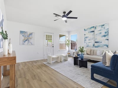 Primary bedroom at 12720 La Paz Ln - 3 bed 2 bath home