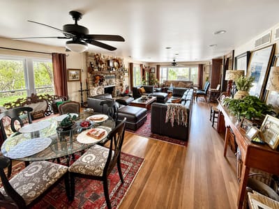 Living area at 12737 Silver Creek Rd - 5 bed 5 bath home