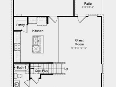 Living area at 128 Christy ST - 4 bed 3 bath home