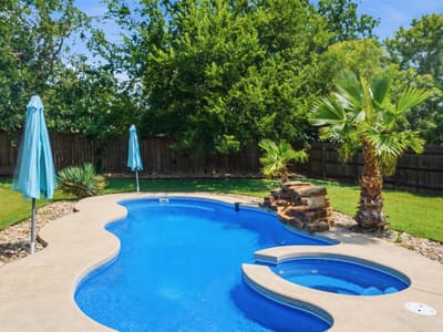 Living area at 128 Clear Water PASS - 4 bed 3 bath home